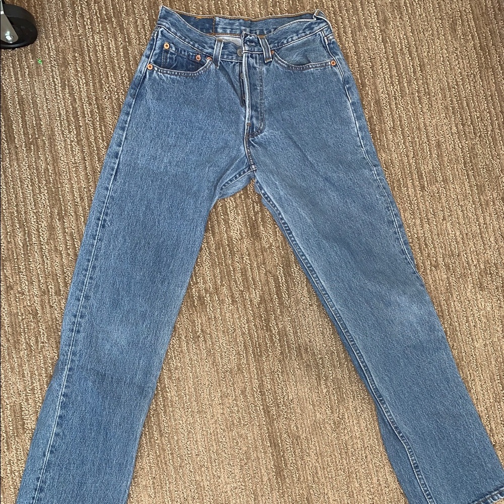 𝒱𝒾𝓃𝓉𝒶𝑔𝑒 Levi’s 501 Jeans - Picture 9 of 12
